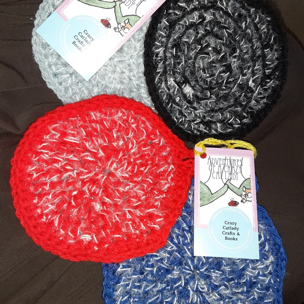 Crocheted Shower Exfoliaters